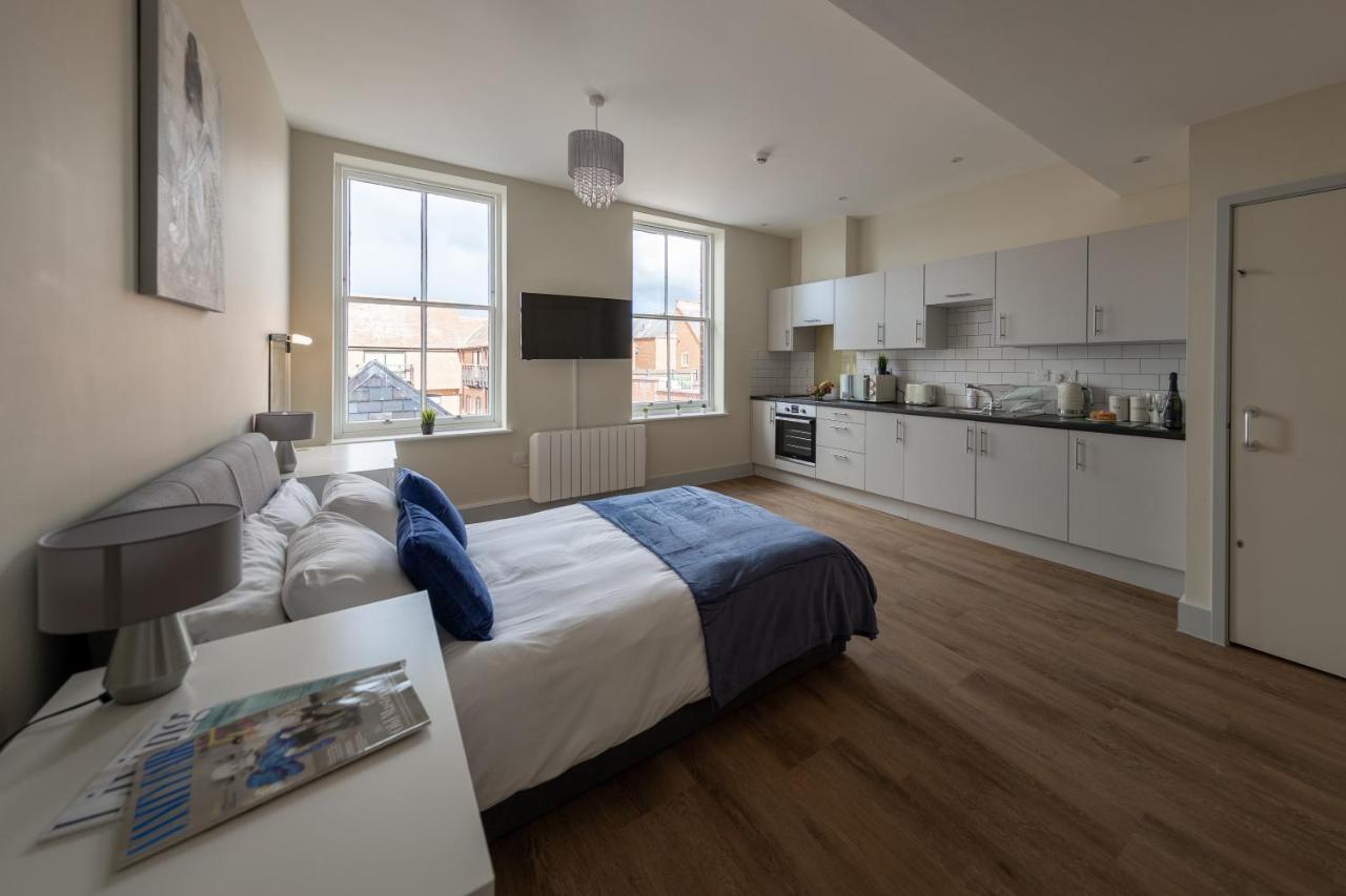 Hereford City Centre - Apartment 7, Isabella House - Modern Apartment In The Heart Of The City - Sleeps 2 Guests - Hosted By Rentmyhouse Exterior photo